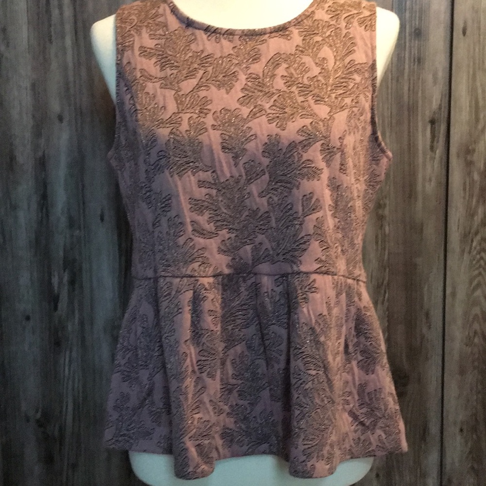 Ann Taylor Peplum Top